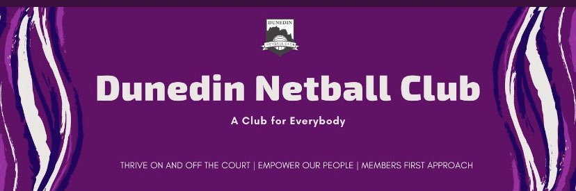 Dunedin Netball Club banner
