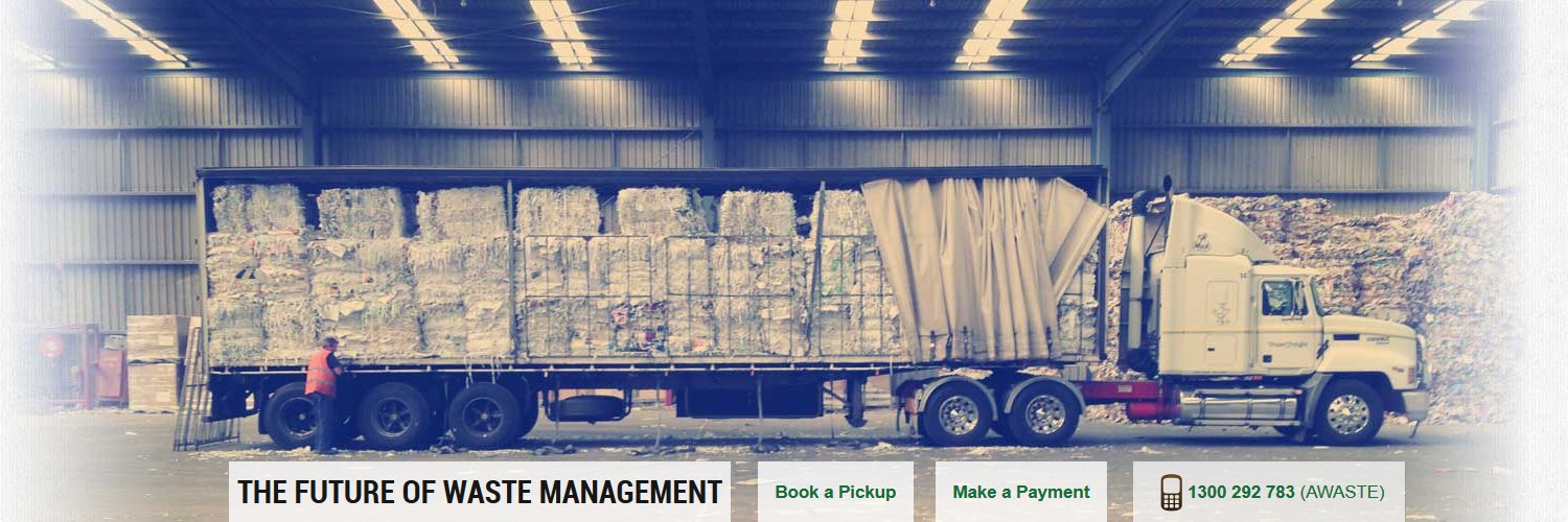 Australian Waste Management banner