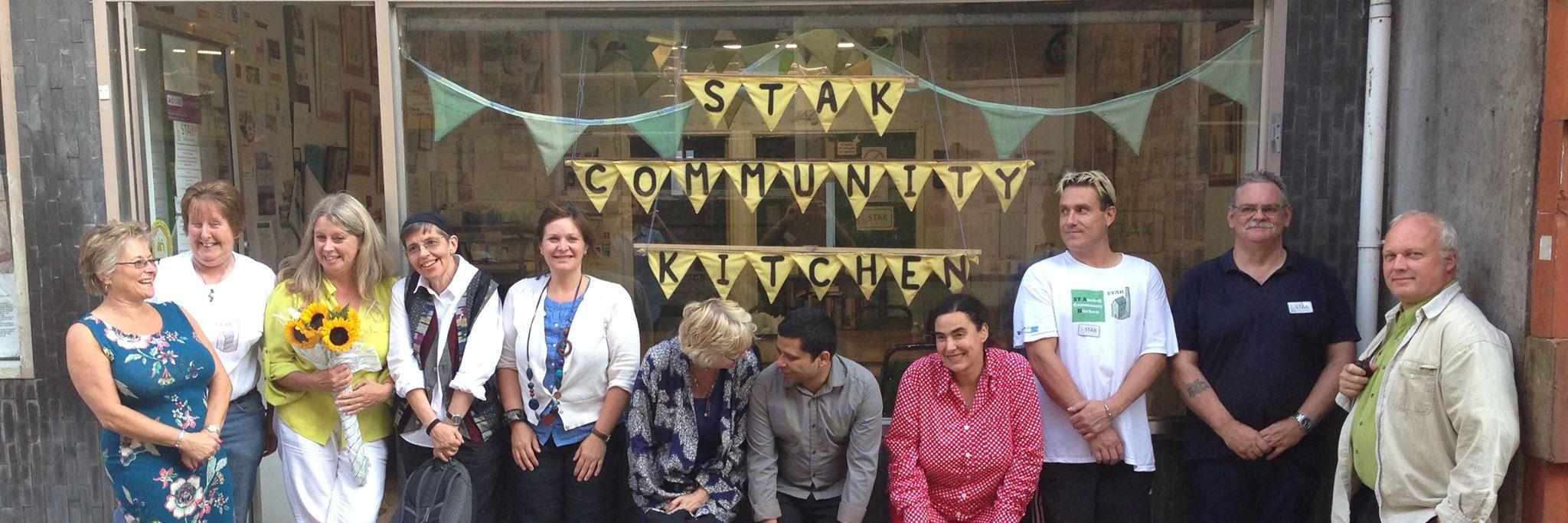 STAK St Austell banner