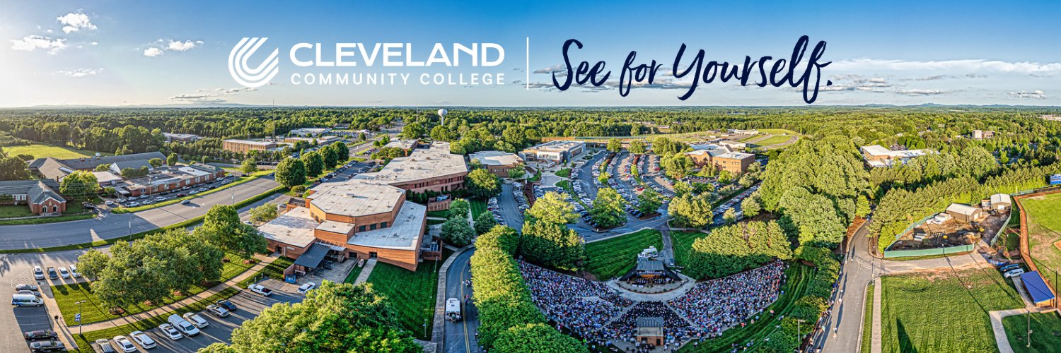Cleveland Community College banner