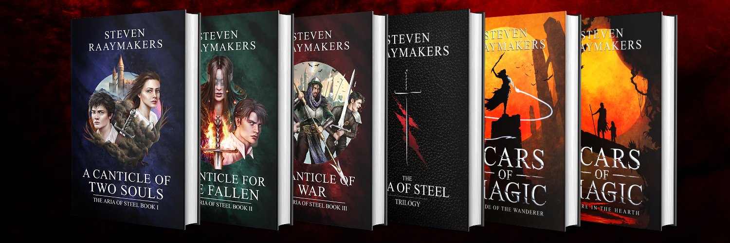 Steven Raaymakers - Fantasy Author banner