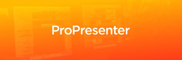 propresenter Profile Banner