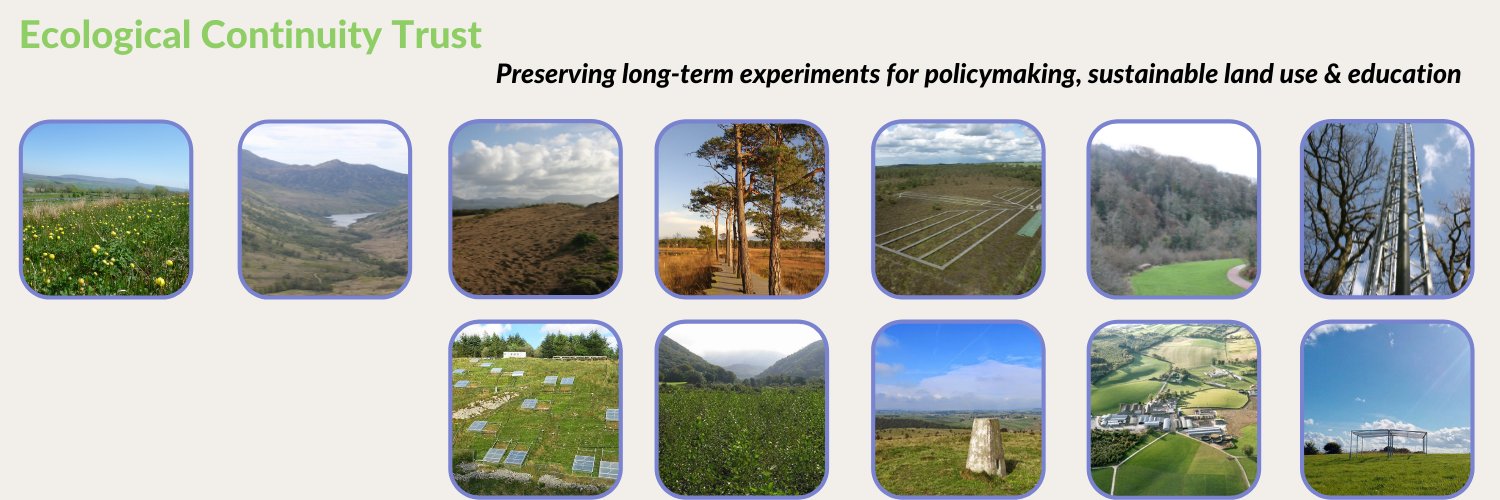 Ecological Continuity Trust (ECT) banner