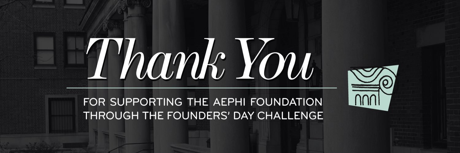 Alpha Epsilon Phi banner