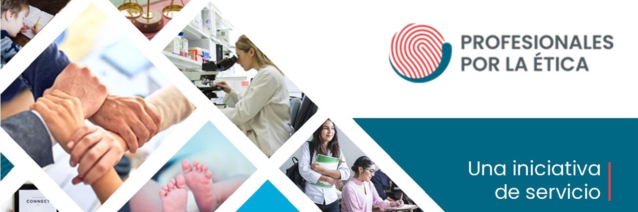 Profesionales por la Ética banner