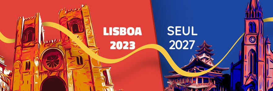 JMJ Lisboa 2023 banner