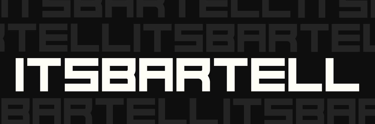 ItsBartell banner