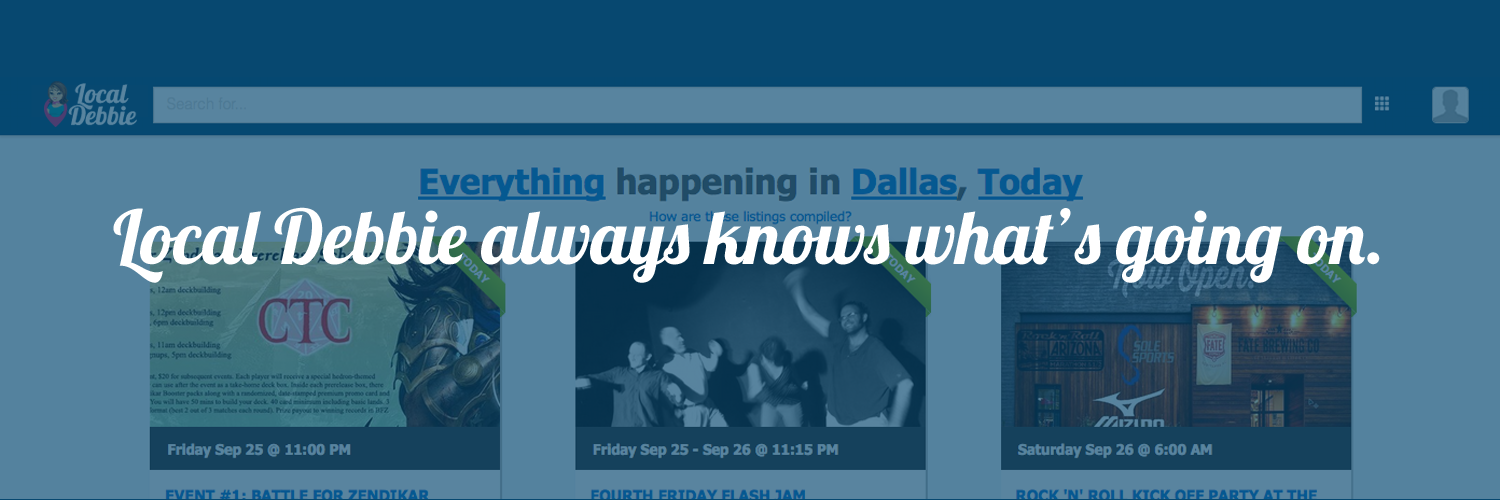 LocalDebbie's profile banner image