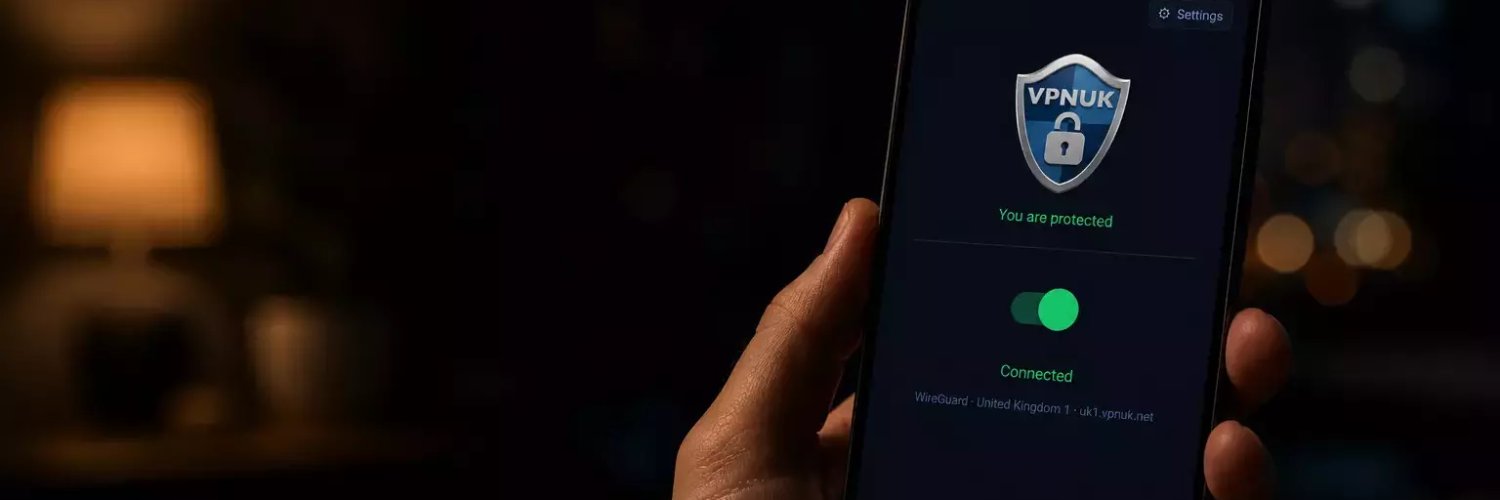 vpnuk's profile banner image