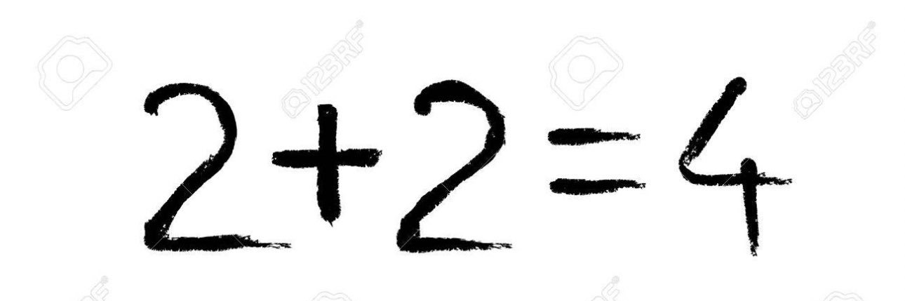 2+2=4 banner