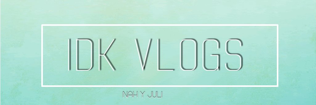 IDK Vlogs banner