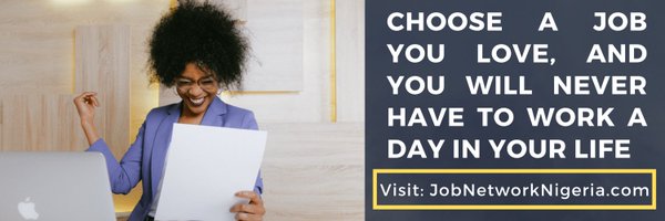 Latest Jobs in Nigeria Profile Banner