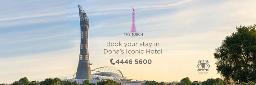 THE TORCH DOHA banner