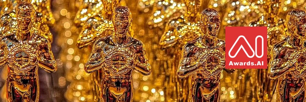 The Global AI Awards #intoAI - AGI GOLD AWARDS banner