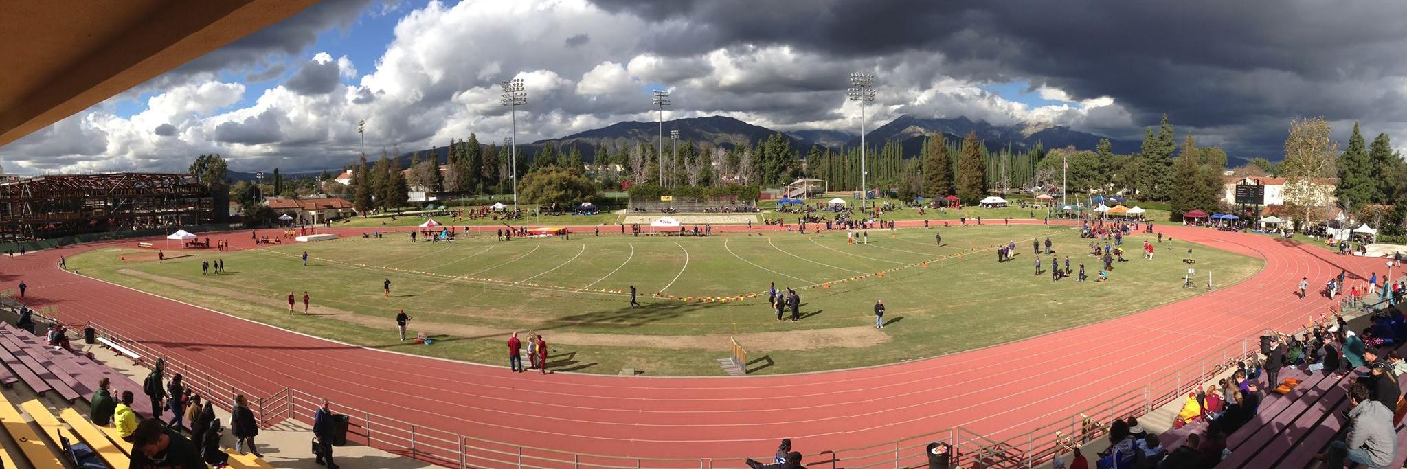 CMS Track and Field banner