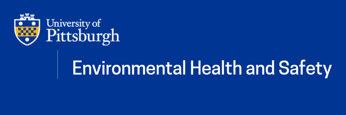 Pitt Environmental Health and Safety (EH&S) banner
