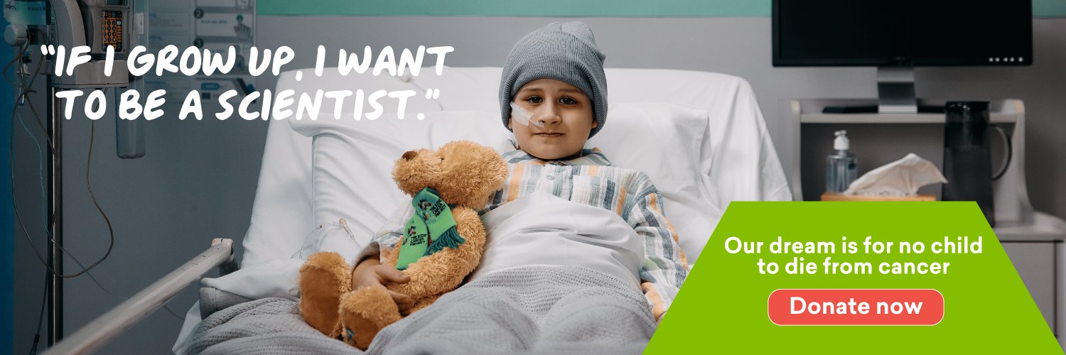 The Kids' Cancer Project banner