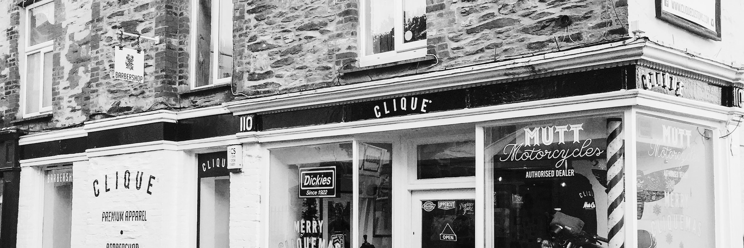 Clique Customs banner