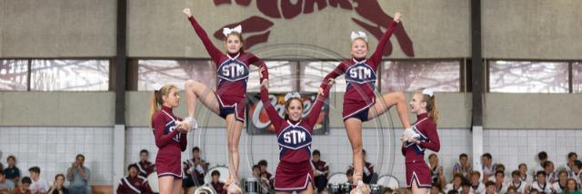 STM Navy Cheer banner