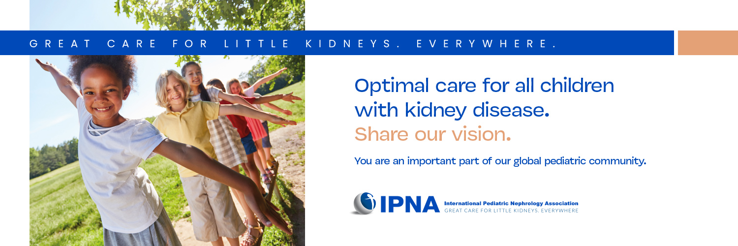 IPNA Ped Nephrology banner