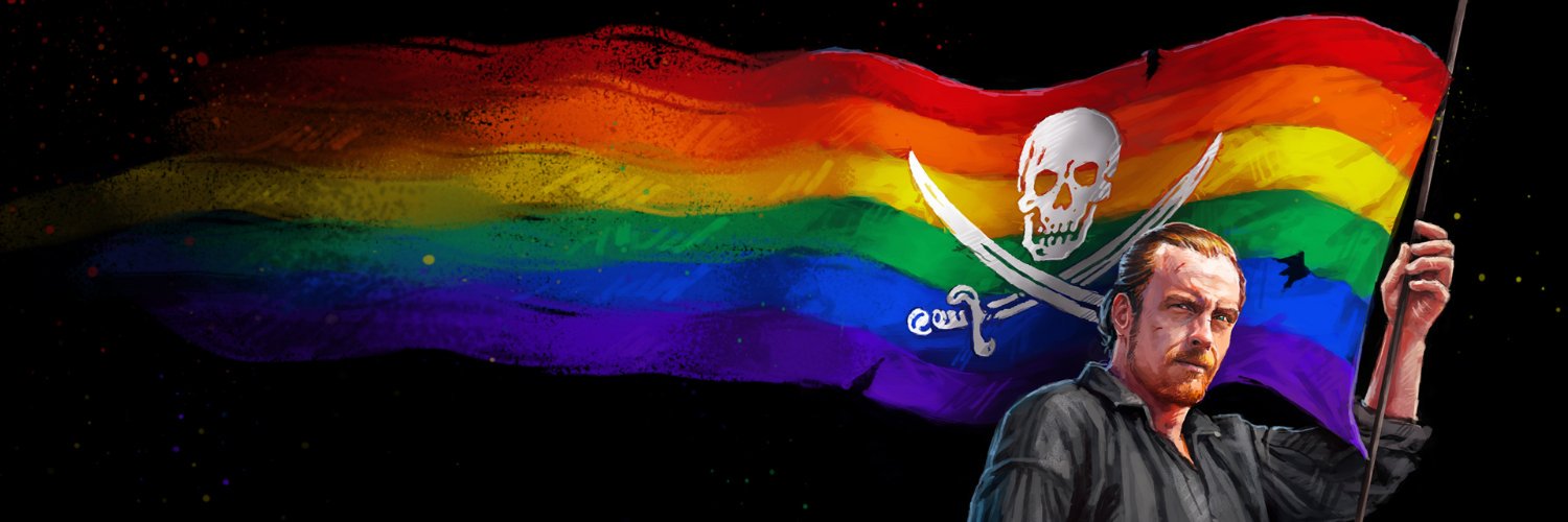 Lun says watch black sails 🌙 🏳️‍🌈 banner