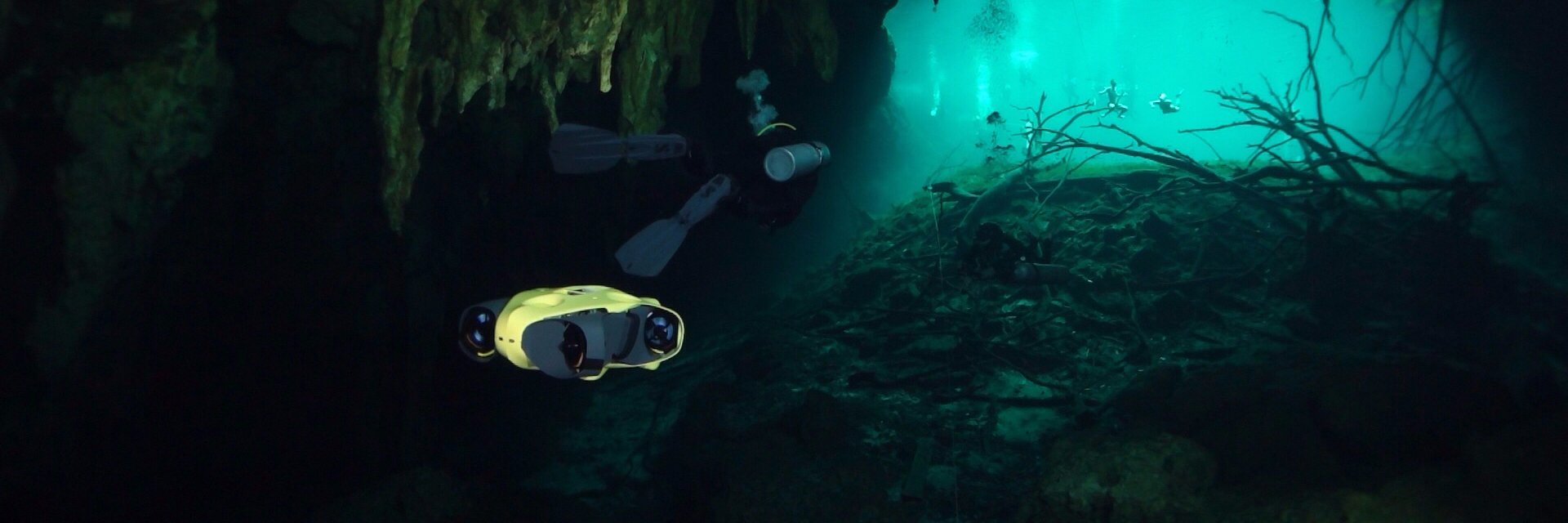 iBubble - Autonomous underwater drone banner