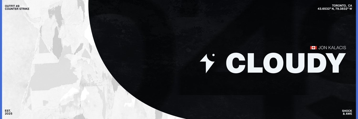 cloudy banner