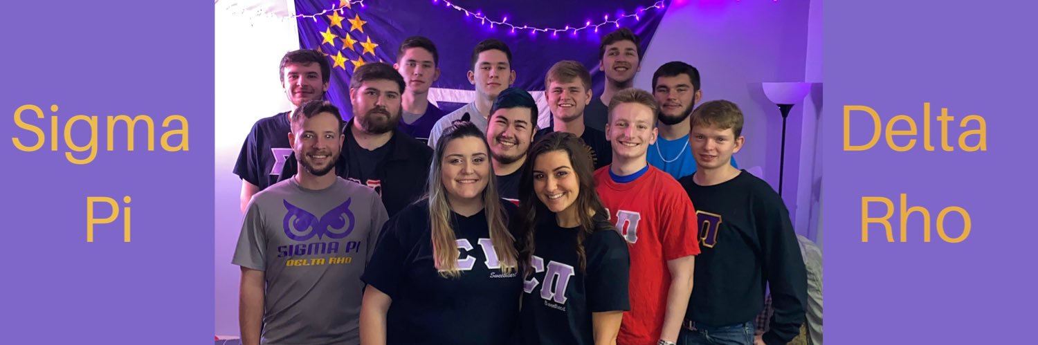 Sigma Pi, Delta Rho banner