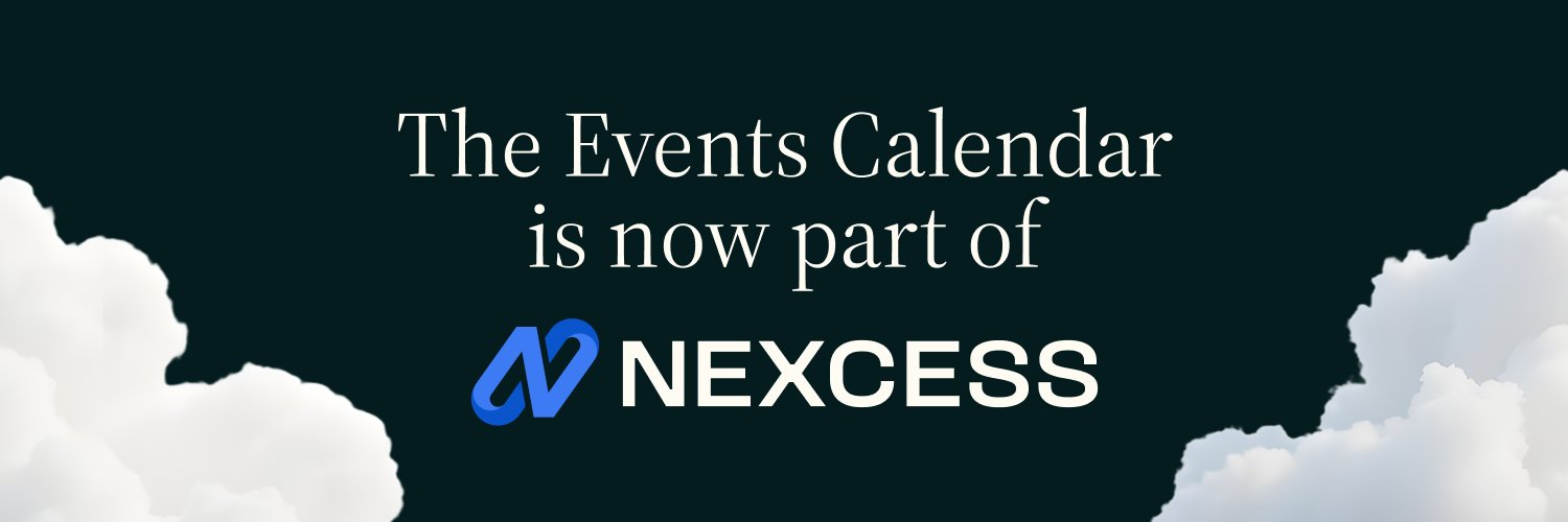 The Events Calendar banner