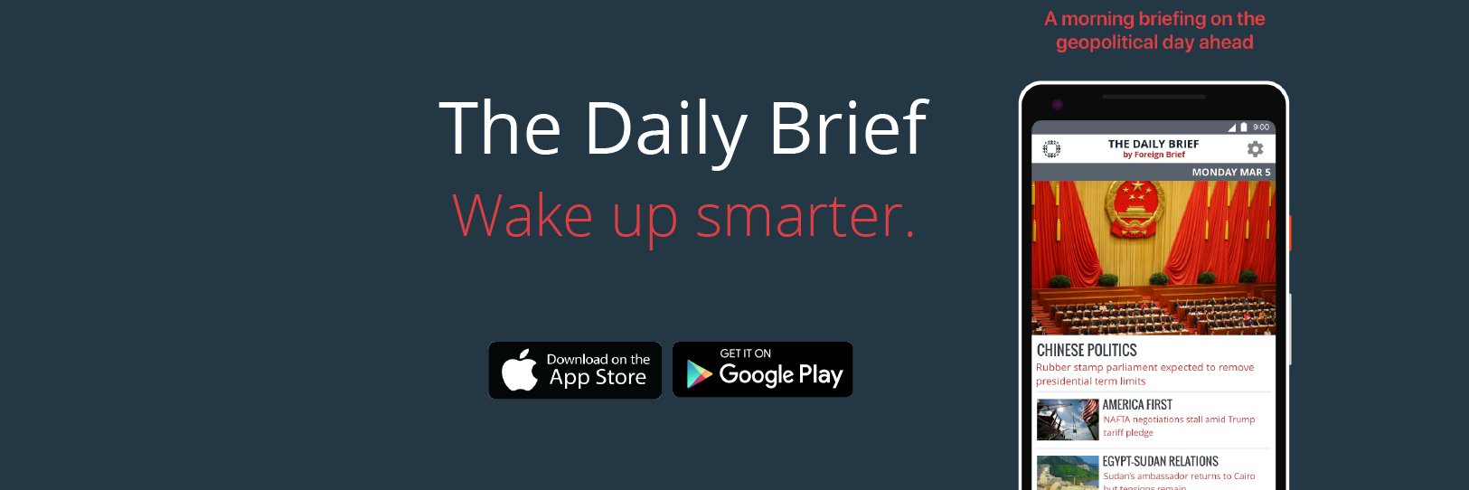 Foreign Brief banner