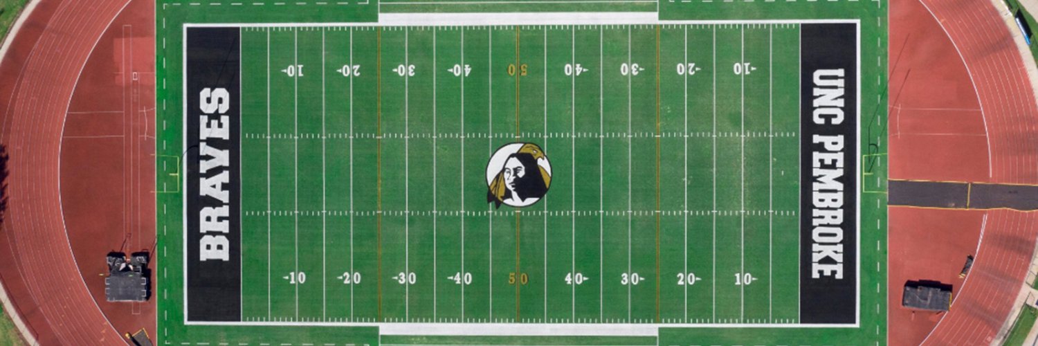 UNCP Braves Football's banner