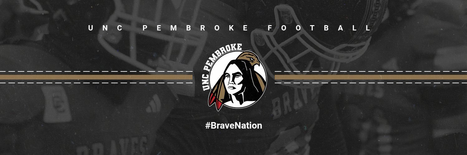 UNCP Braves Football banner