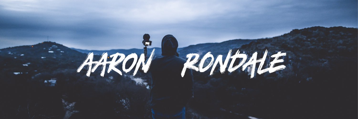 aaronrondale's profile banner image