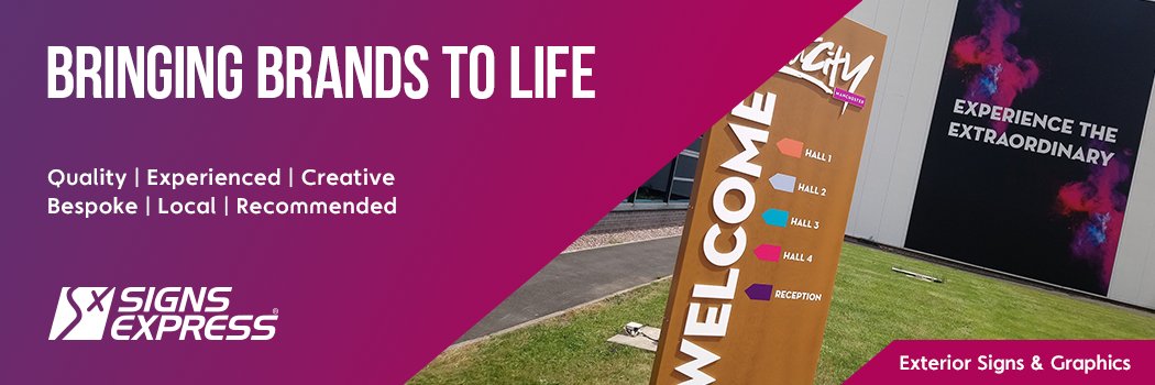 Signs Express Sheffield and Rotherham banner