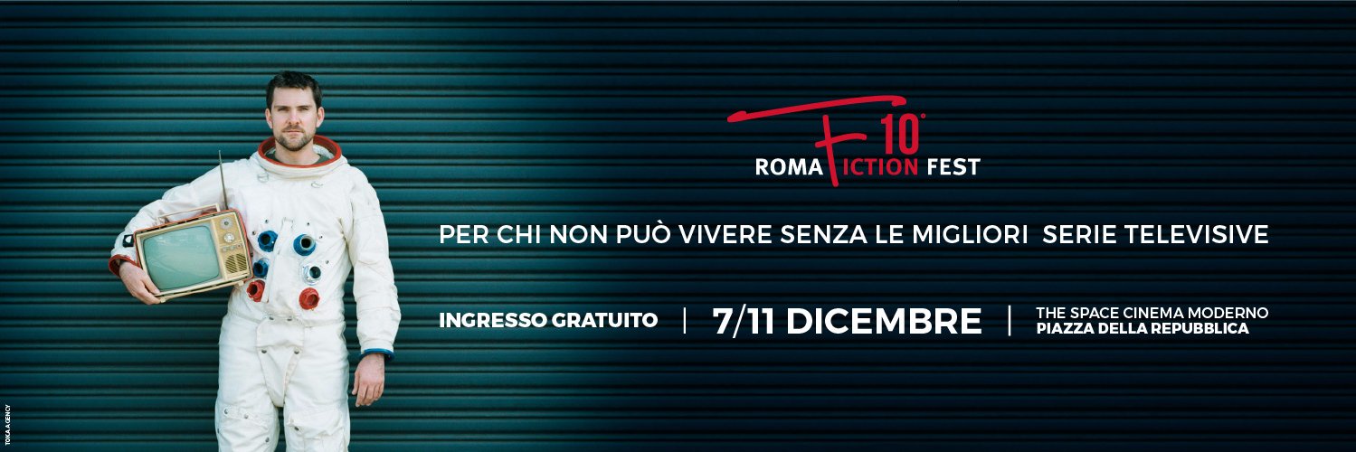 RomaFictionFest banner