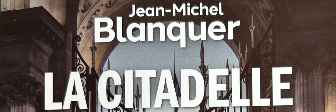 Jean-Michel Blanquer's banner