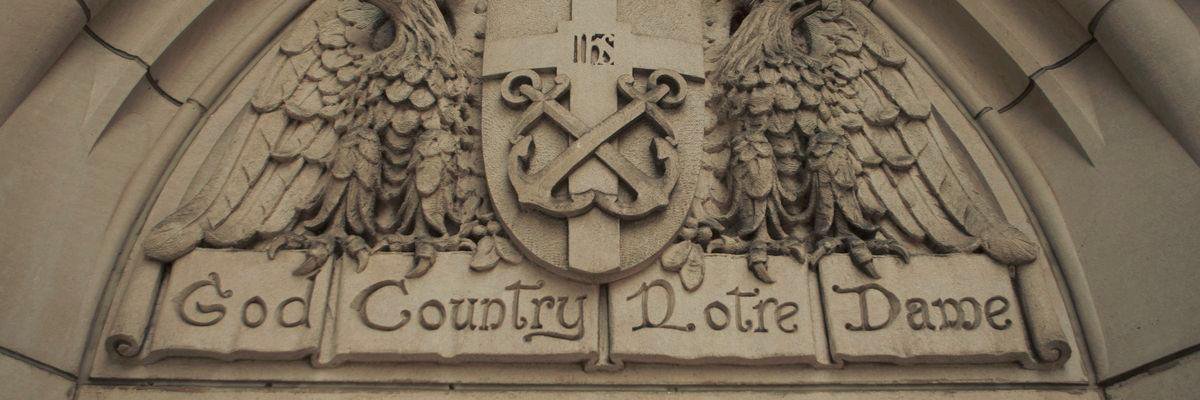 Notre Dame College Republicans banner