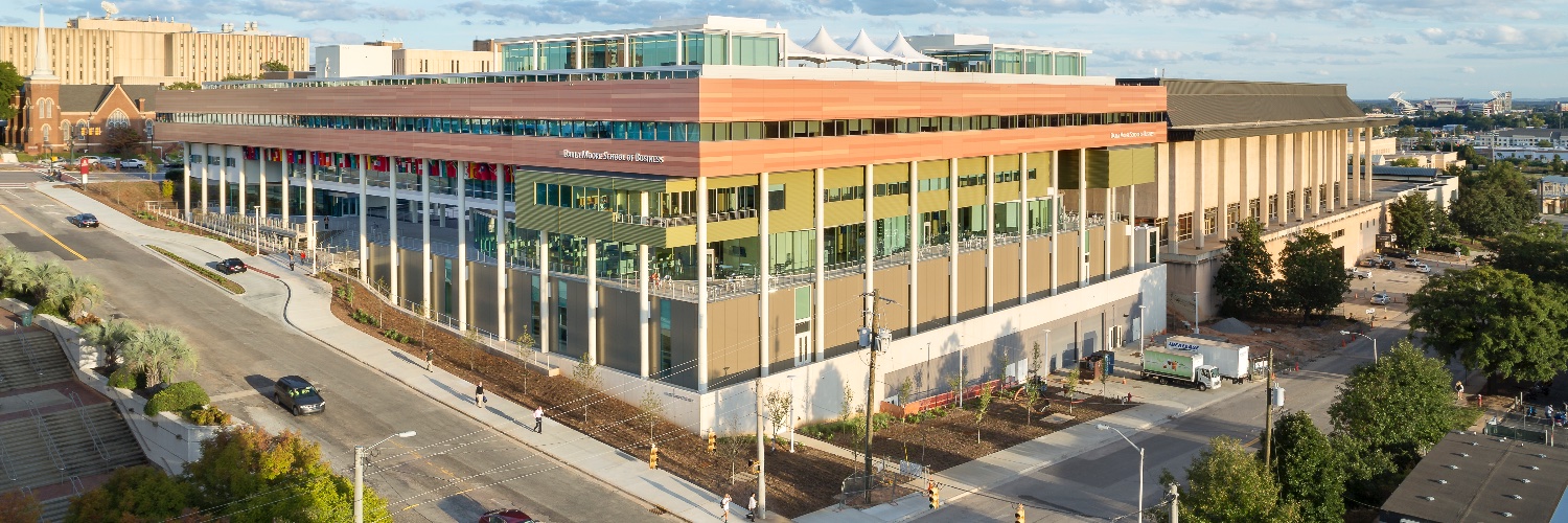 USC Darla Moore School of Business banner