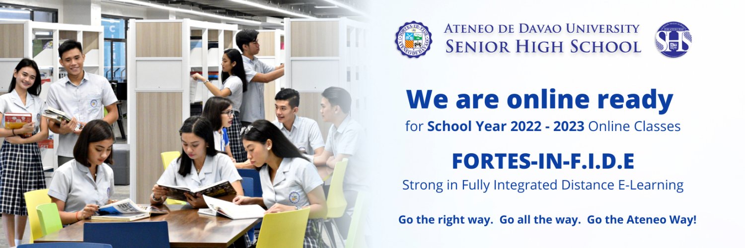 AdDU Senior High School banner