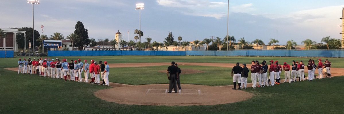 Sunset Baseball banner