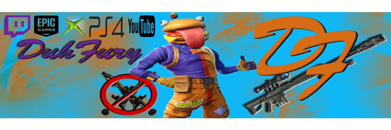DuhFury's profile banner image