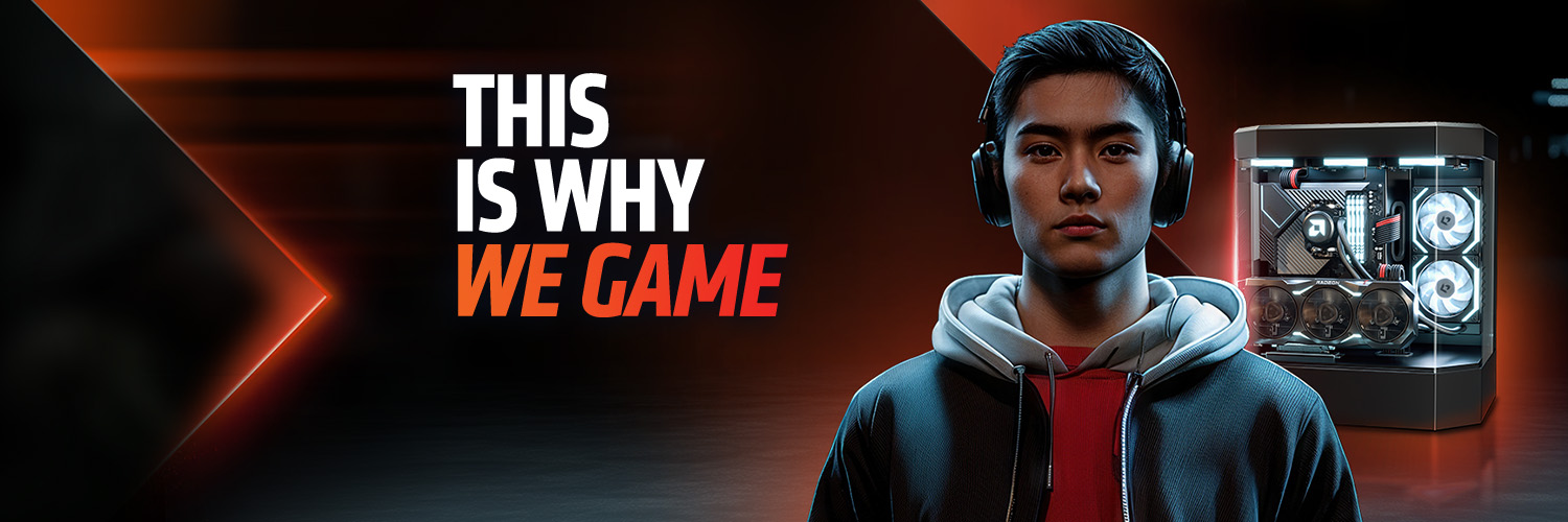 AMD Gaming banner