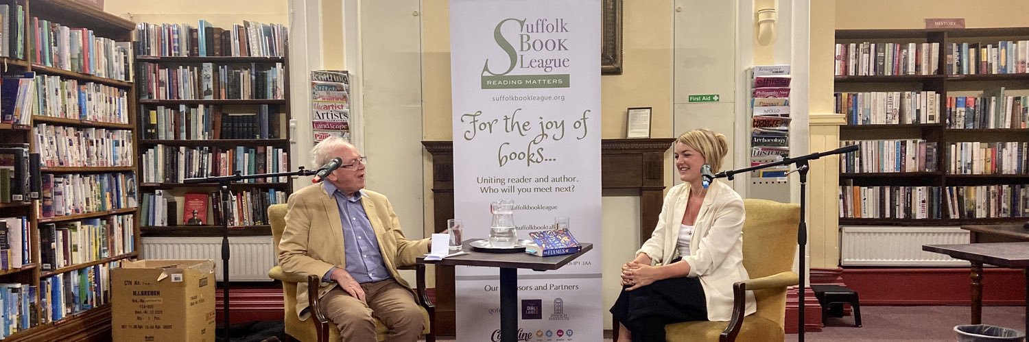 Suffolk Book League's banner