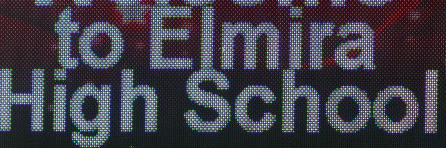 Elmira High School banner