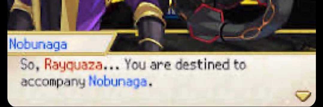 Oda Nobunaga’s Bisexual Shiny Rayquaza banner