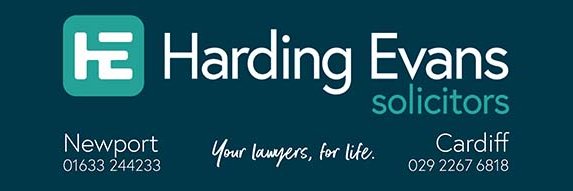 Harding Evans Solicitors banner