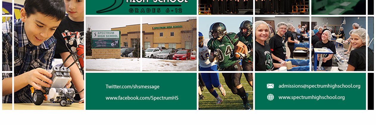 Spectrum High School banner