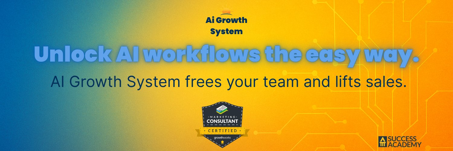 SuccessAIgrowth's profile banner image