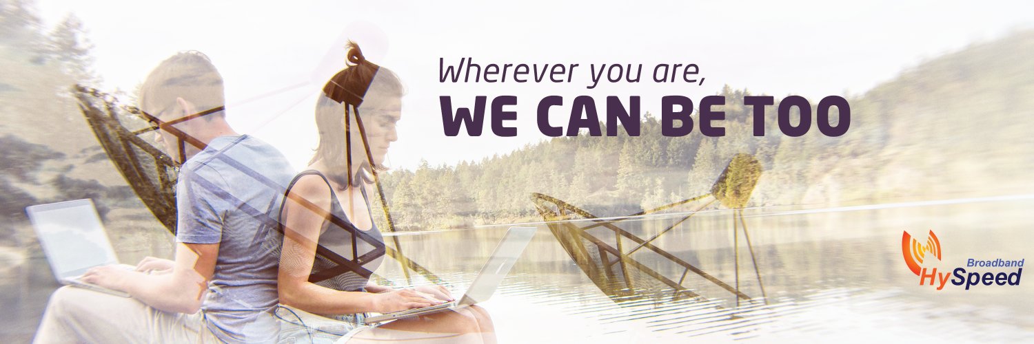 HySpeed Broadband banner