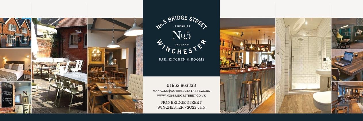 No.5 Bridge Street - Winchester banner